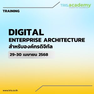 DIGITAL ENTERPRISE ARCHITECTURE สำหรับองค์กรดิจิทัล